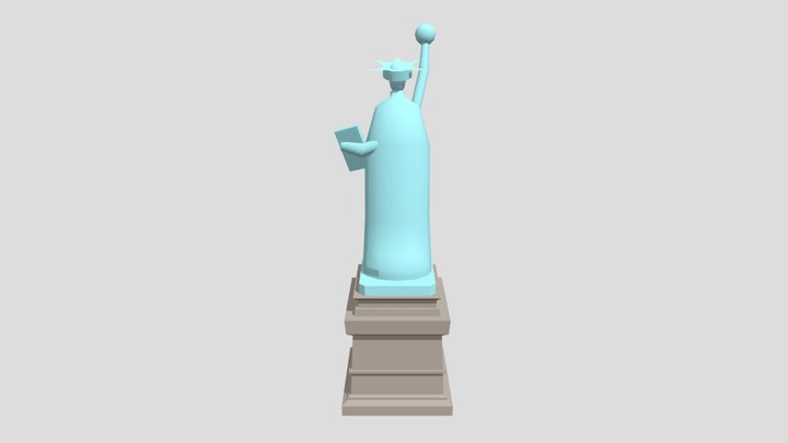 Statue of Liberty 3D Model