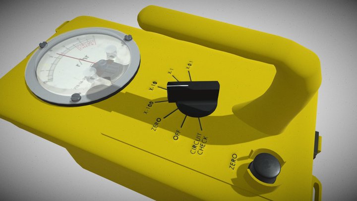 modèle 3D de Compteur Geiger numérique professionnel - TurboSquid 1596703