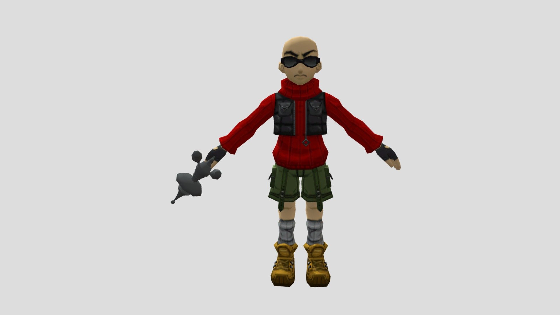 Fusionfall-Numbuh 1(Gun) - Download Free 3D model by Nexelecstar ...