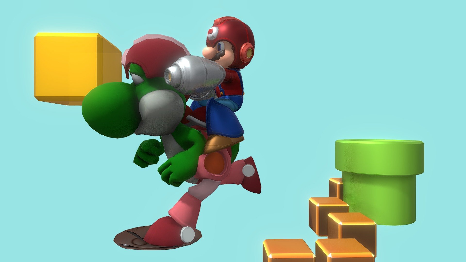 Mega Mario Man & Ryushi
