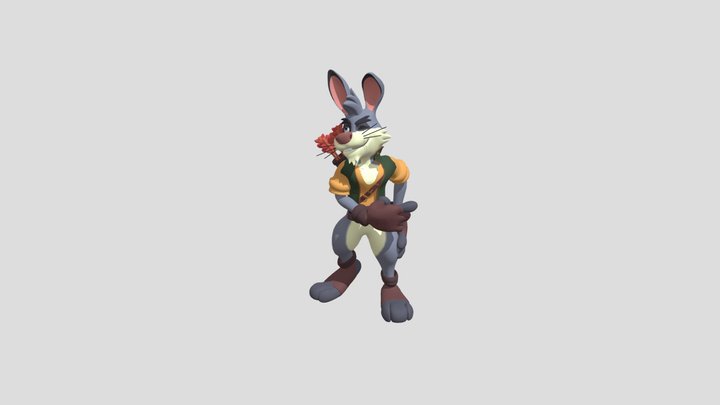 Farro the Hare 3D Model