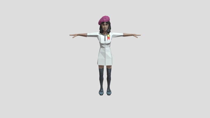 Crowd Female_05 (Pepperland) – Modèle 3D gratuit STL