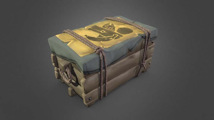 Sea of Thieves - Storage Crate (Resource Crates) 3D Model