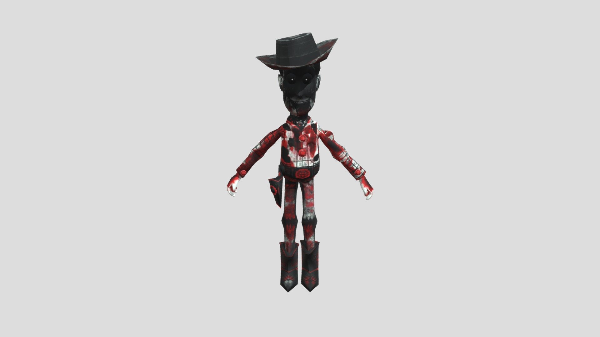 Nightmare Corrupted Woody(Slender Fortress 2) - Download Free 3D model ...