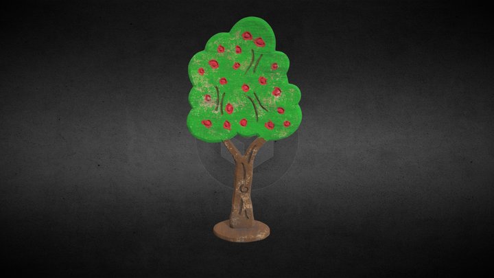 Arbres fruit 3D Model