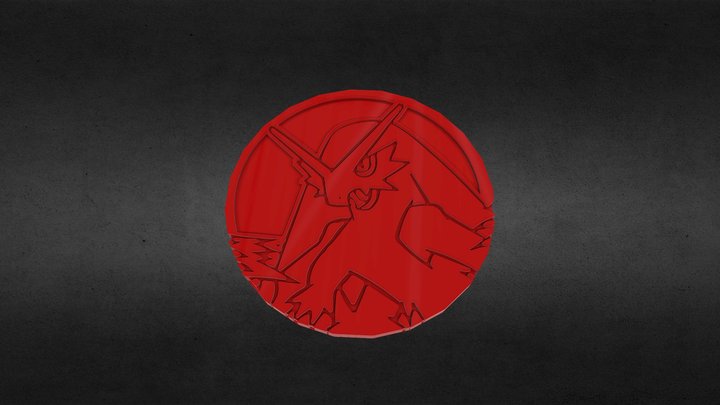 Pokémon TCG - Blaziken Coin