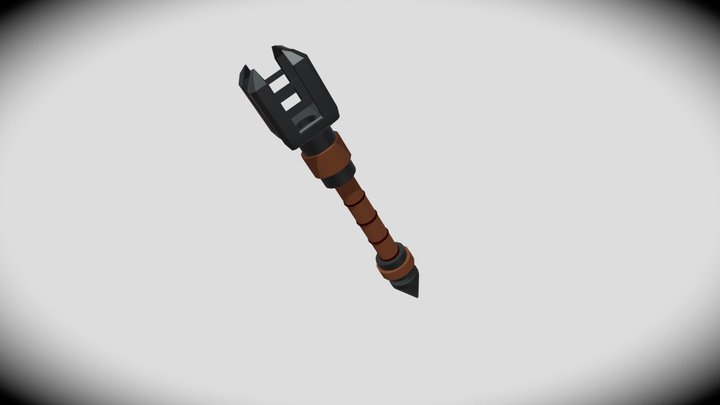 Torch (Medieval) 3D Model