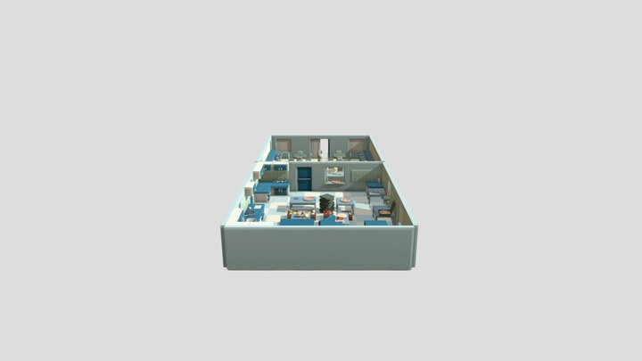 Pizza Cafe 3D Model