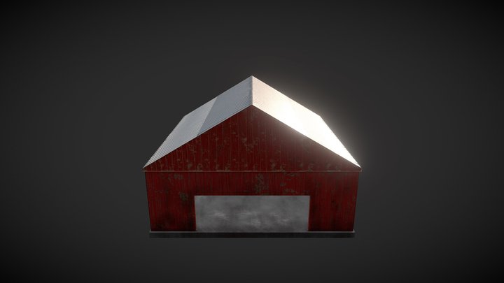 angar 3D Model