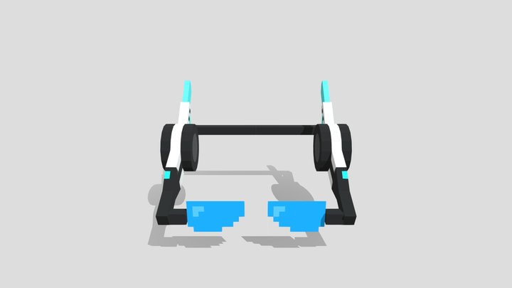 Sensor Glasses 3D Model