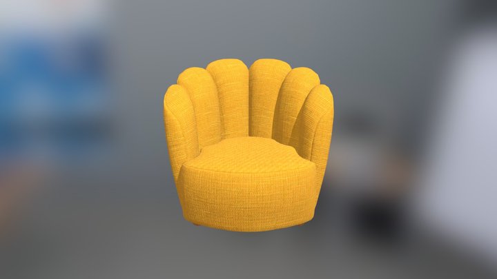 Shell chair 3D Model