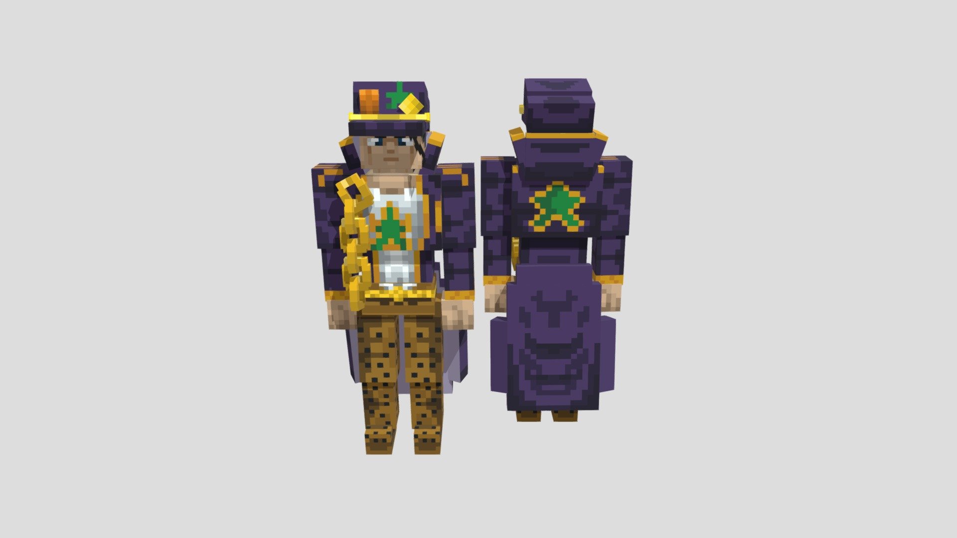 Jotaro Kujo (Part 6) Minecraft Skin