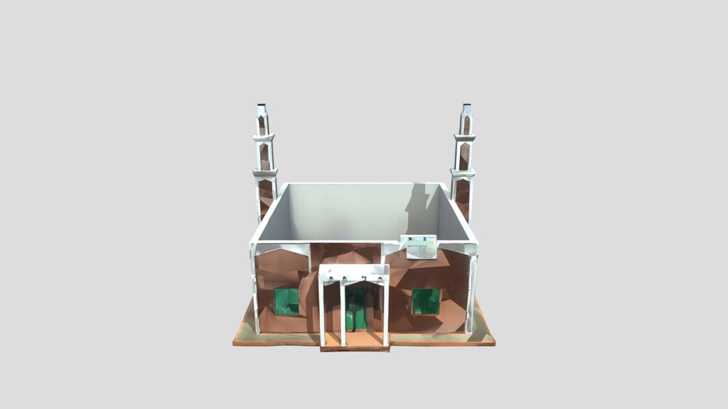 A small mosque building