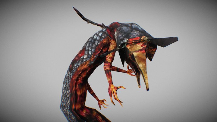 PSX Monster | 复古怪物 3D Model
