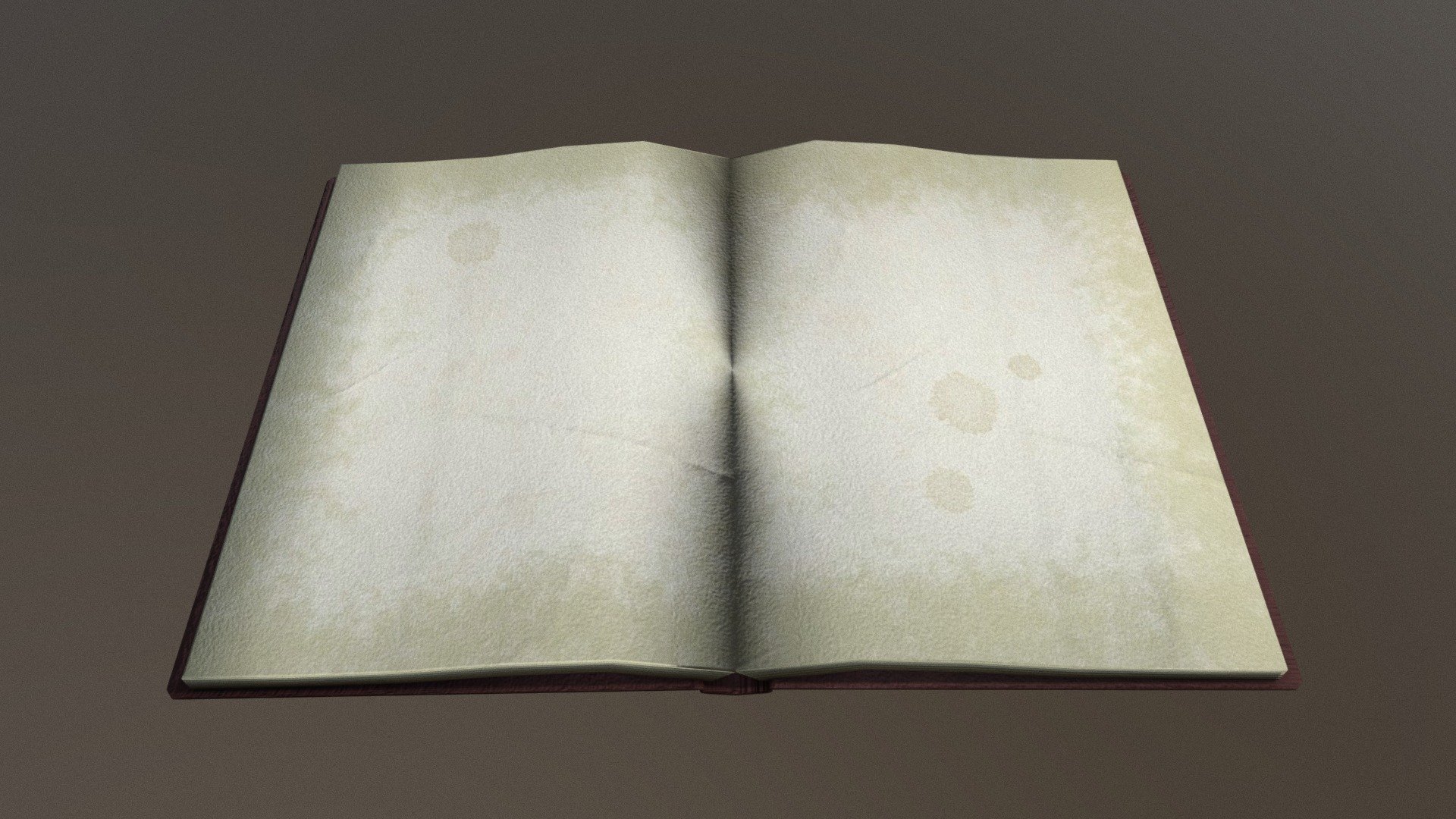 Animated Opening Book | 3D model