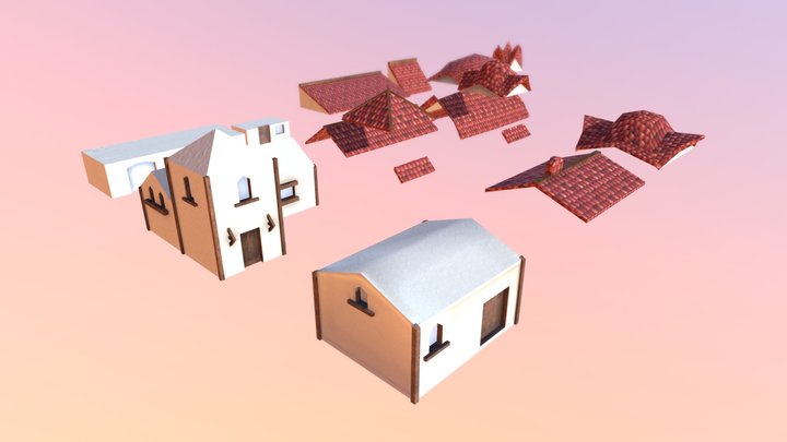 Bustbusters - Houses 3D Model