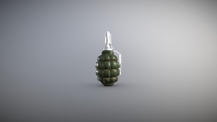 Grenade 3D Model