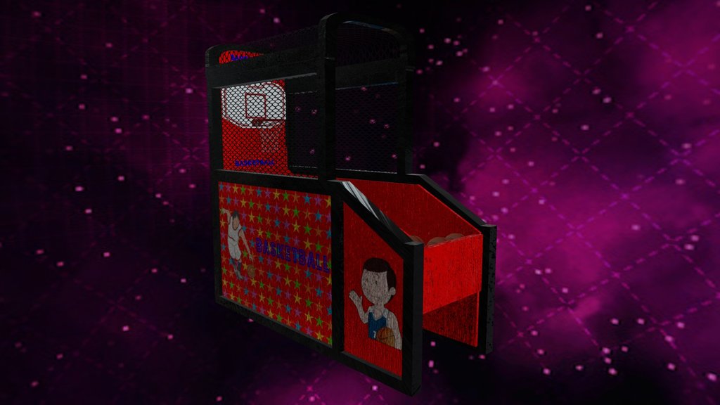 Basketball Arcade .Blend FREE Low Poly (v1.0)
