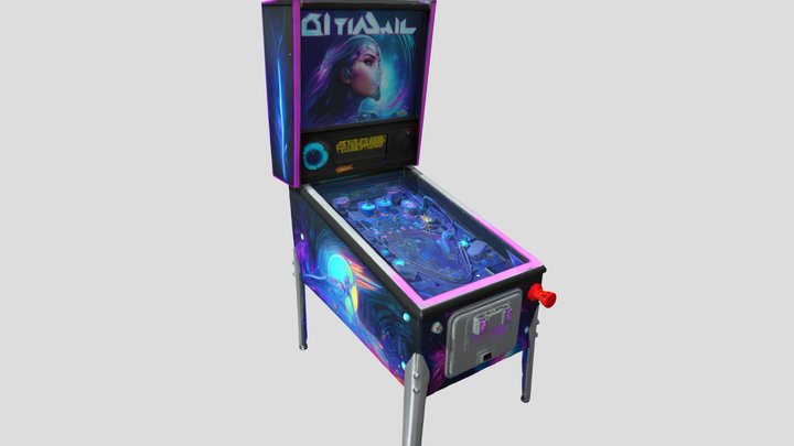 2050 Pinball – Modelo 3D gratuito STL