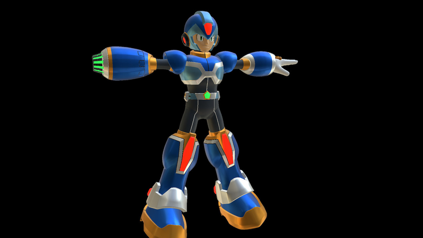 Rockman Corner: Original Unarmored Command Mission X Model