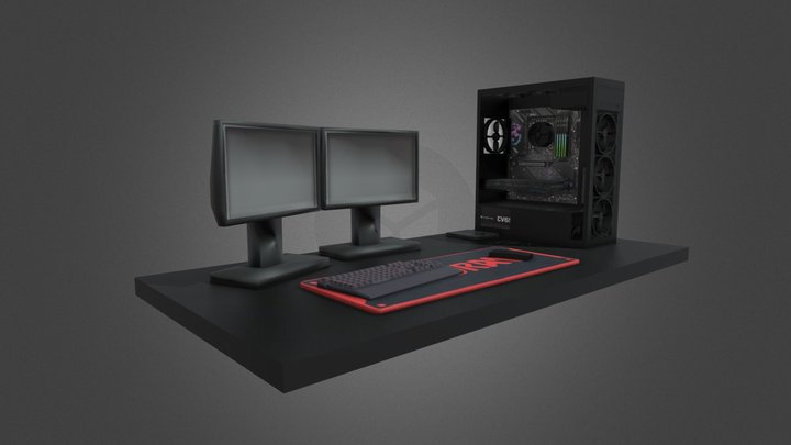 GAMING COMPUTER (PC) 3D Model