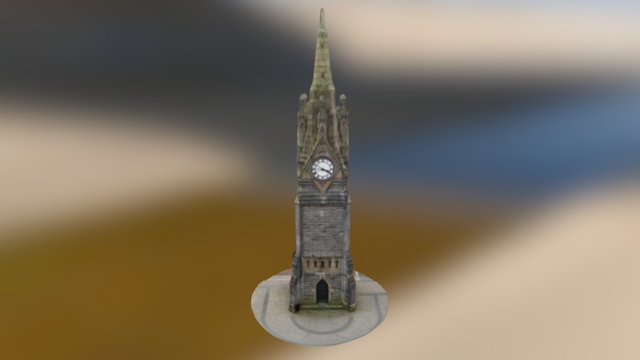 Ireland - Clock Tower 3D Model