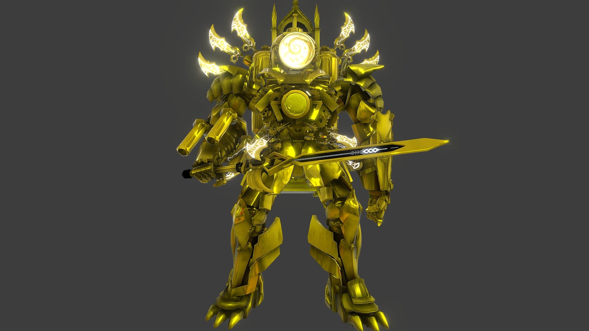 Clockman titan upgraded by: @scientistbroken - Download Free 3D model ...