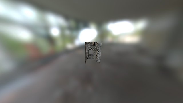 Puerta mecanismo 3D Model