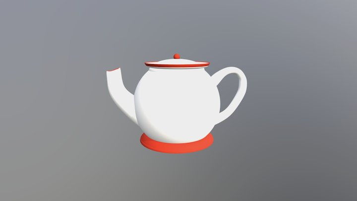 Teapot 3D Model