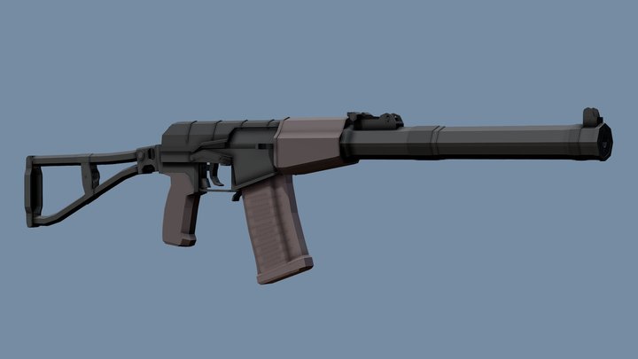 Low-Poly AS Val