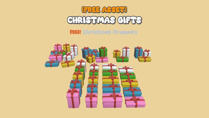 ChristmasPresents – Modello 3D gratuito STL