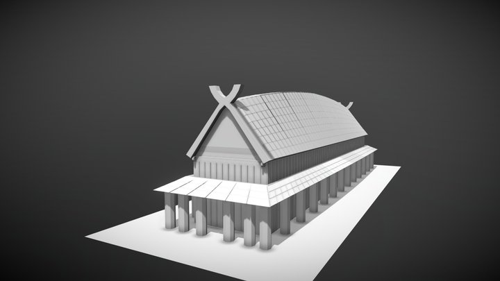 Casa Viking - Blender 3D Model