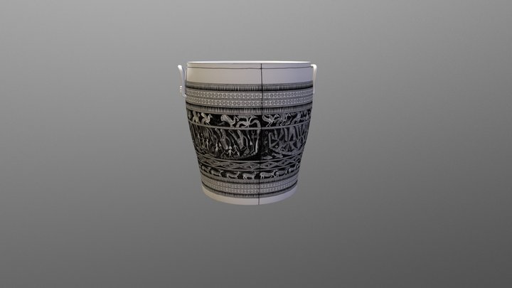 thap tekening 3D Model