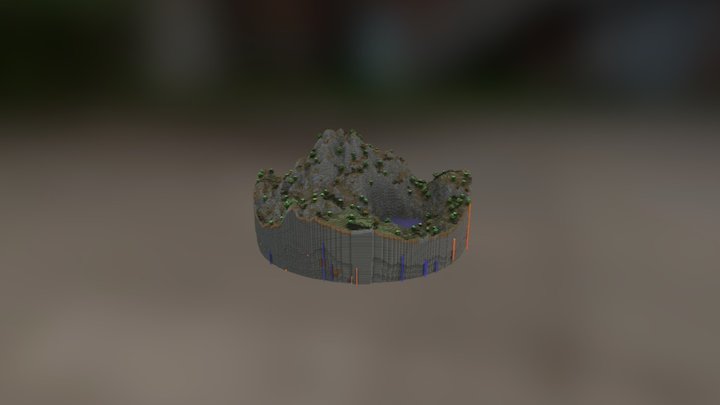 Mountain 3D Model