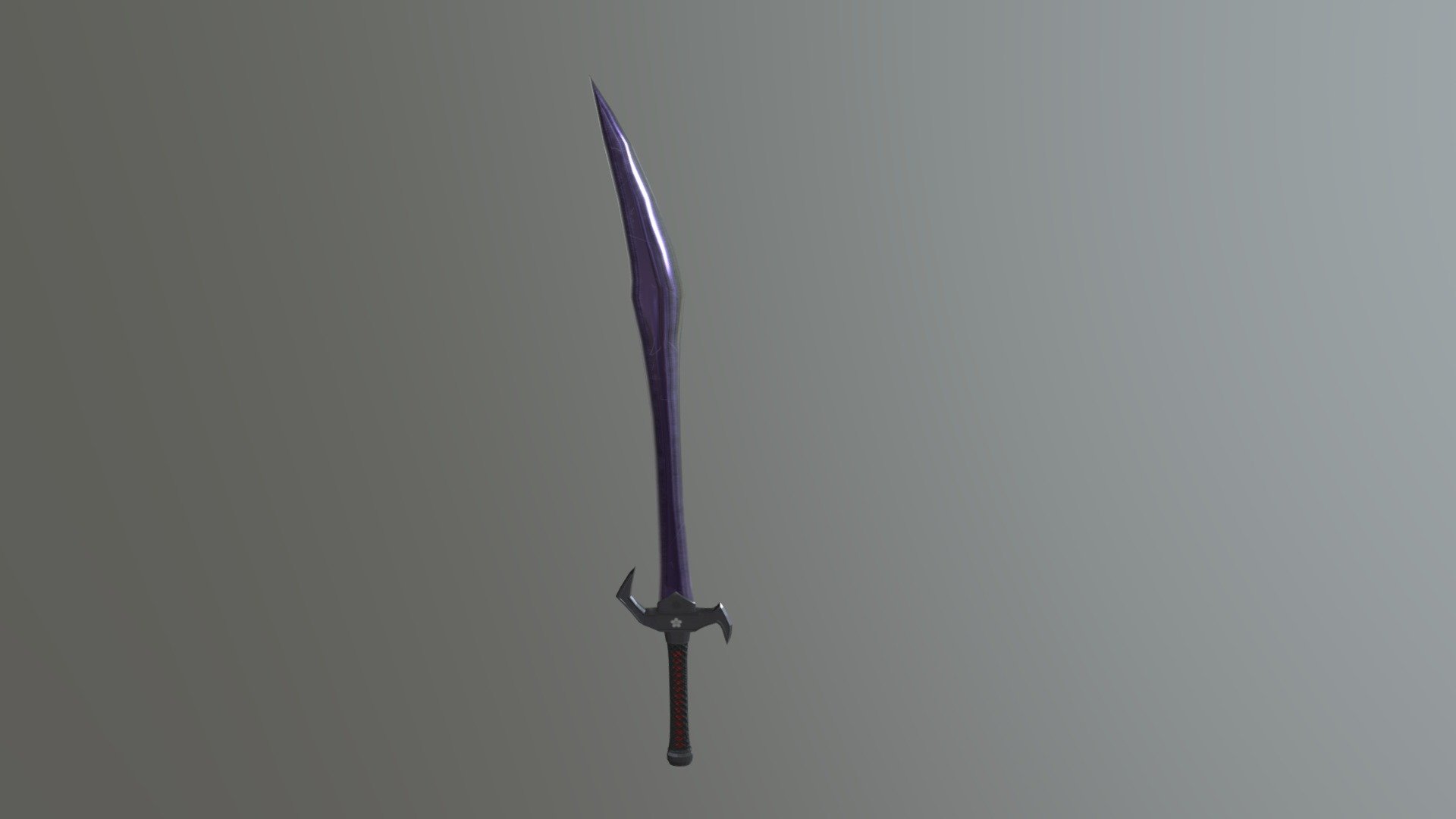 Obsidian Falchion - 3D model by Eresdanan [ed8b544] - Sketchfab