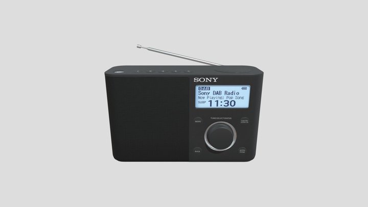 Radio Sony – Modelo 3D gratuito STL
