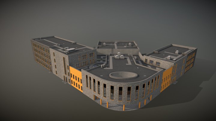 ШОС 550 3D Model