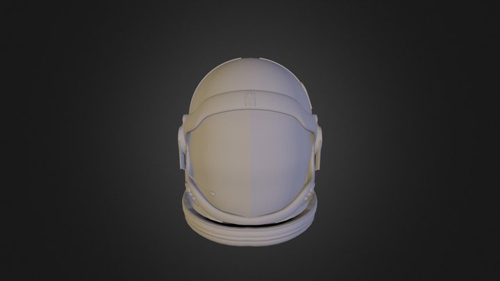 Astro Helmet 3D Model