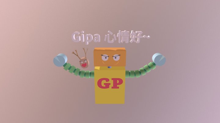 GP Robot 3D Model