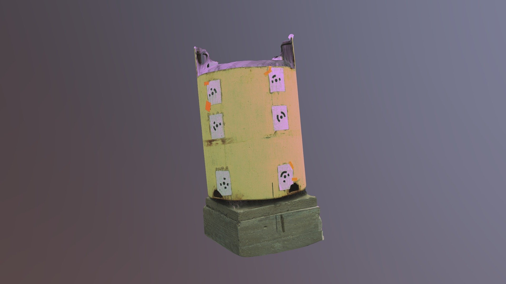 IPOZ Photogrammetric Reconstruction-Test Target — Sketchfab embed 3D viewer