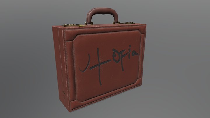 Travis Scott Utopia Briefcase 3D Model