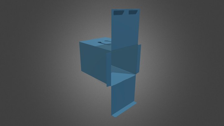 12oz Sleek Carton 3D Model