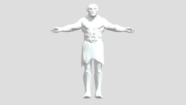 ORC_BALDUR_FINAL_Tposed_Weta_by_Vodenica_101 3D Model