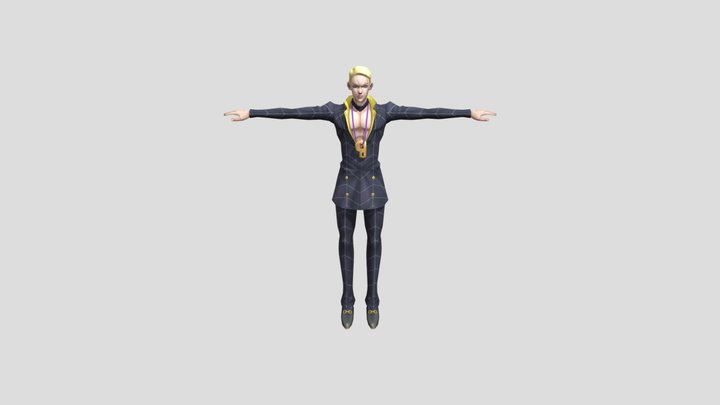 Mobile - JoJos Bizarre Adventure Diamond Records 3D Model