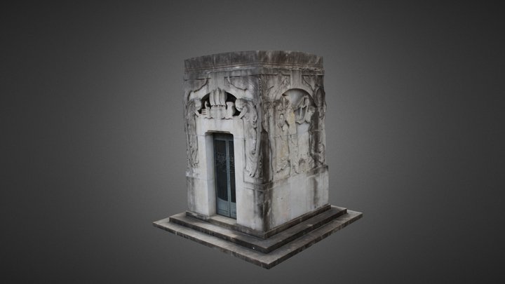 Arturo Toscanini Funeral Chapel 3D Model