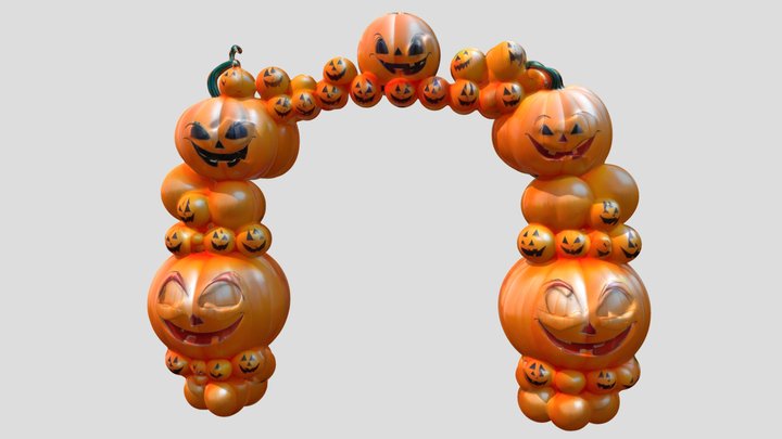 Grinning Gate - Halloween – Modèle 3D gratuit STL