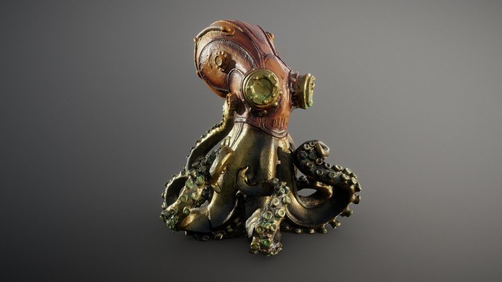 Octopus 3D models - Sketchfab