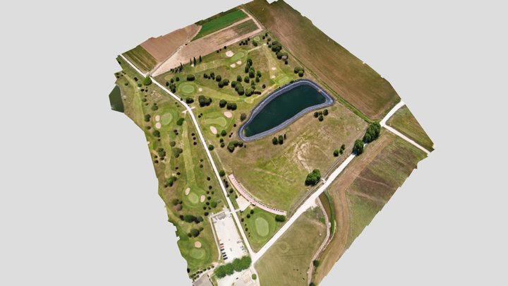 Golf Course 3D Model