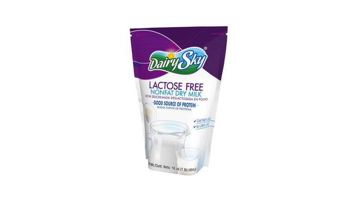 LACTOSE FREE NONFAT DRY MILK DAIRYSKY 1LB 3D Model