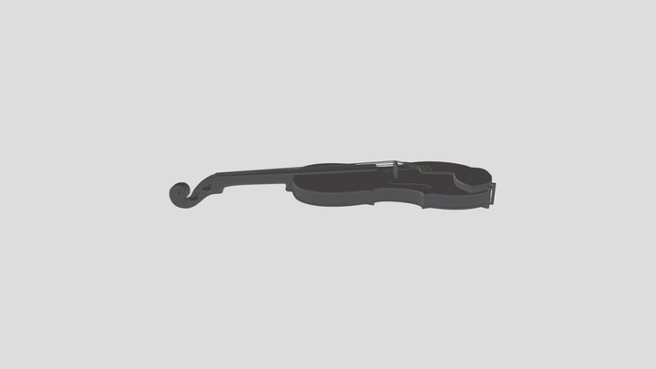 High Poly Violin